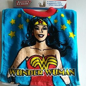 Justice League Toddler Bibs